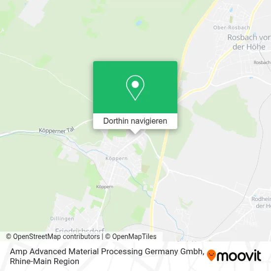 Amp Advanced Material Processing Germany Gmbh Karte
