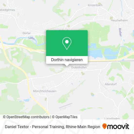 Daniel Textor - Personal Training Karte