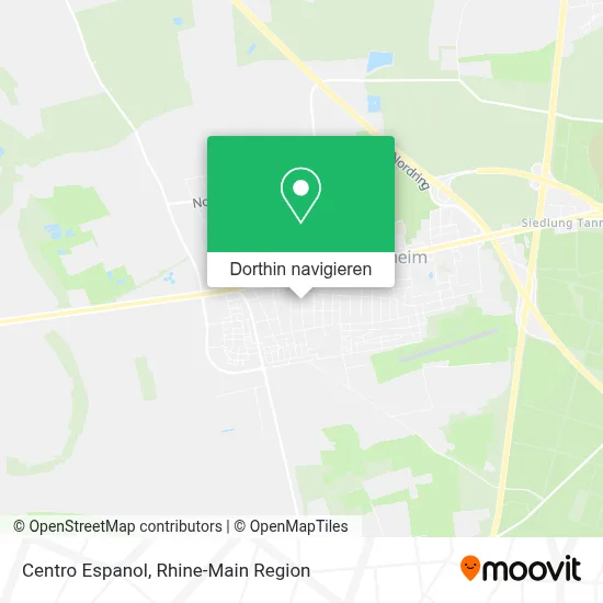 Centro Espanol Karte