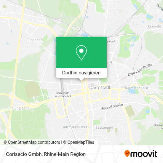 Corisecio Gmbh Karte