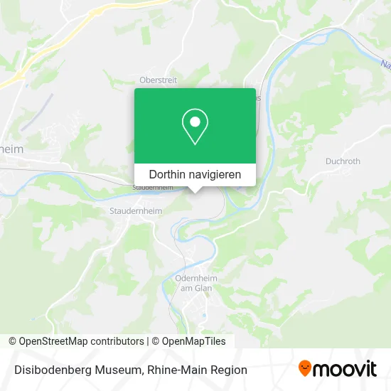Disibodenberg Museum Karte