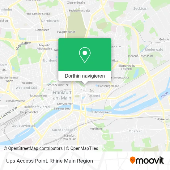 Ups Access Point Karte