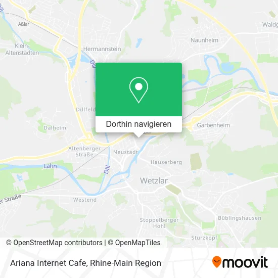 Ariana Internet Cafe Karte