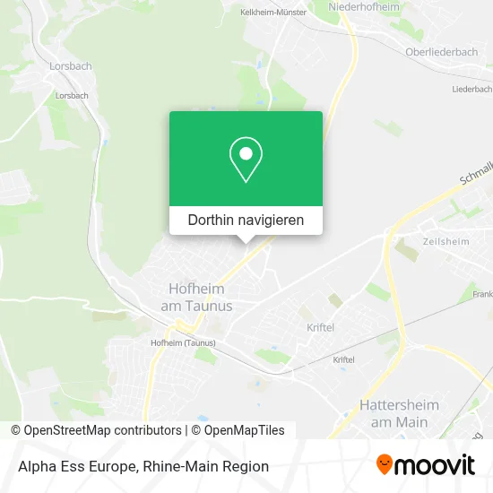 Alpha Ess Europe Karte