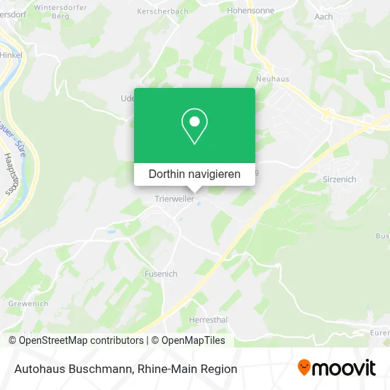 Autohaus Buschmann Karte