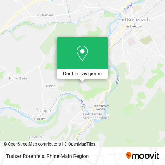 Traiser Rotenfels Karte