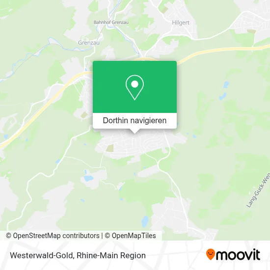 Westerwald-Gold Karte