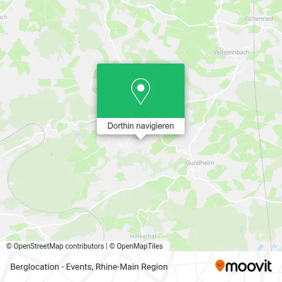 Berglocation - Events Karte