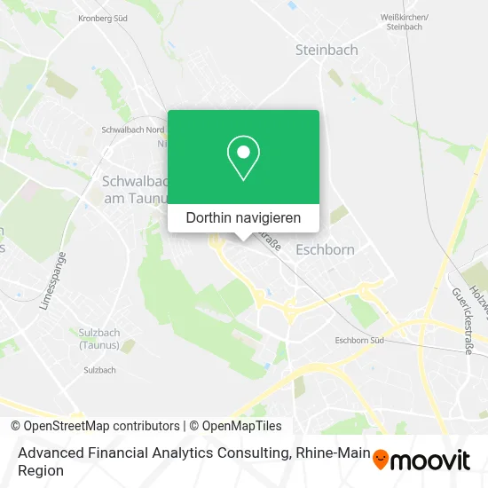 Advanced Financial Analytics Consulting Karte