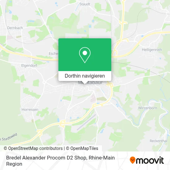 Bredel Alexander Procom D2 Shop Karte