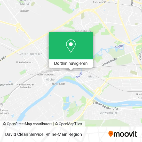 David Clean Service Karte