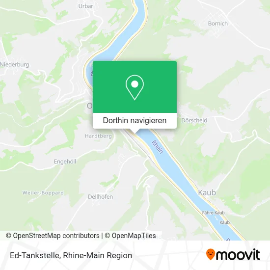 Ed-Tankstelle Karte