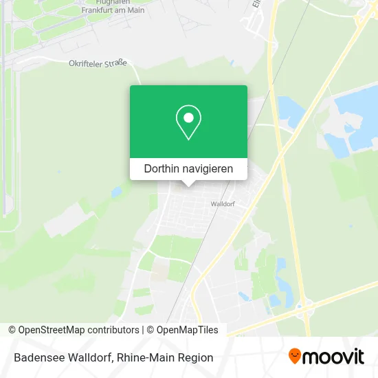 Badensee Walldorf Karte