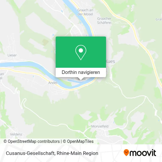 Cusanus-Gesellschaft Karte