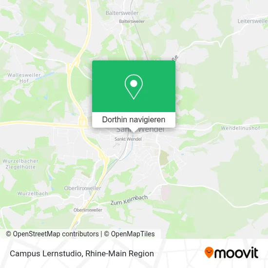 Campus Lernstudio Karte