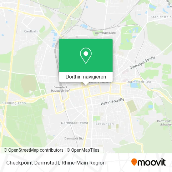 Checkpoint Darmstadt Karte
