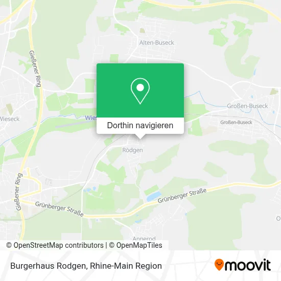Burgerhaus Rodgen Karte