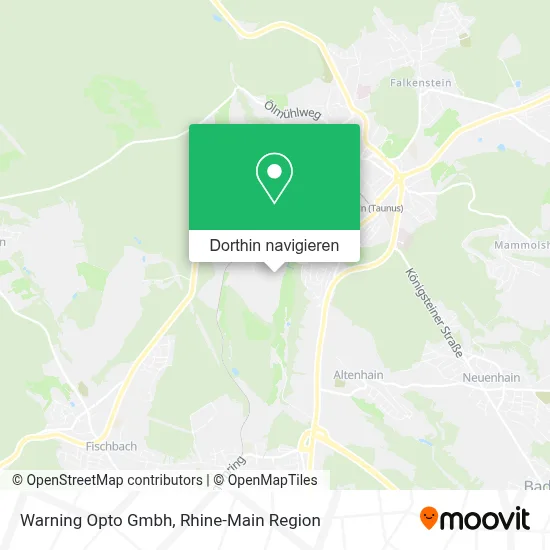 Warning Opto Gmbh Karte