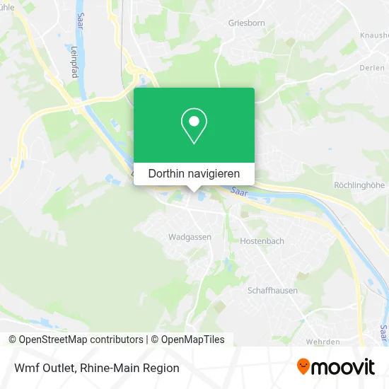 Wmf Outlet Karte