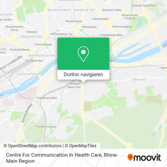 Centre For Communication In Health Care Karte