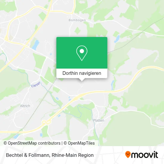 Bechtel & Follmann Karte