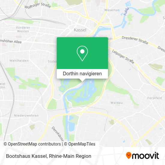 Bootshaus Kassel Karte