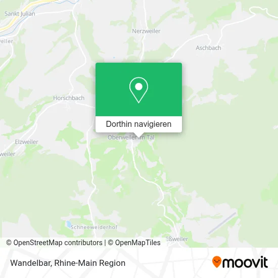 Wandelbar Karte