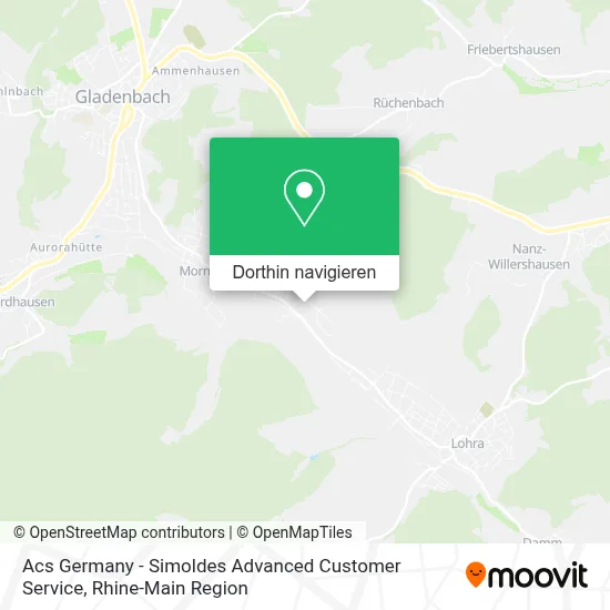 Acs Germany - Simoldes Advanced Customer Service Karte