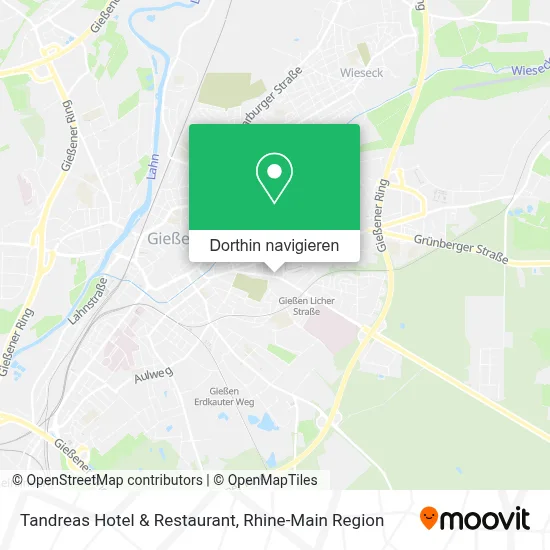 Tandreas Hotel & Restaurant Karte