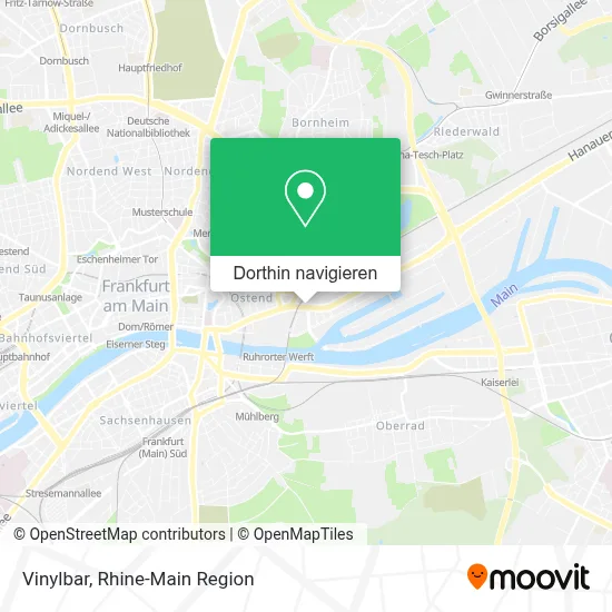 Vinylbar Karte