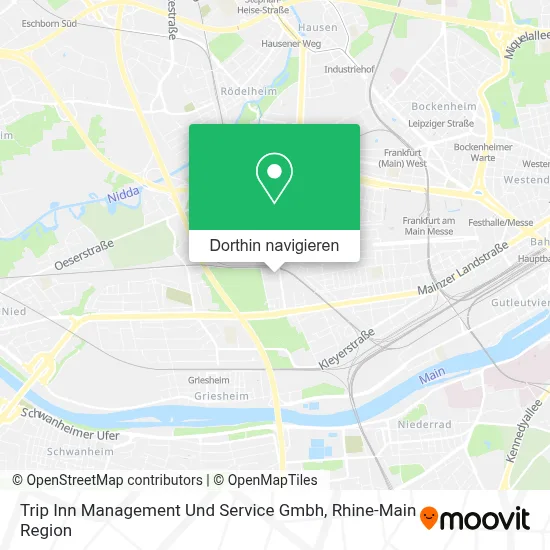 Trip Inn Management Und Service Gmbh Karte