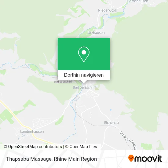 Thapsaba Massage Karte