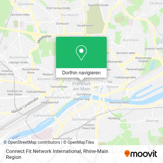 Connect Fit Network International Karte