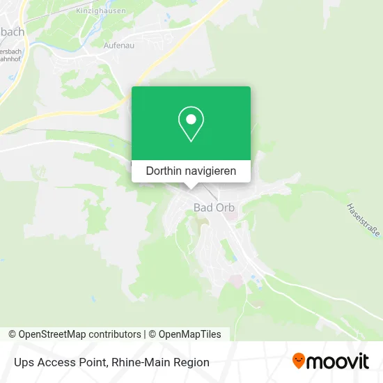 Ups Access Point Karte
