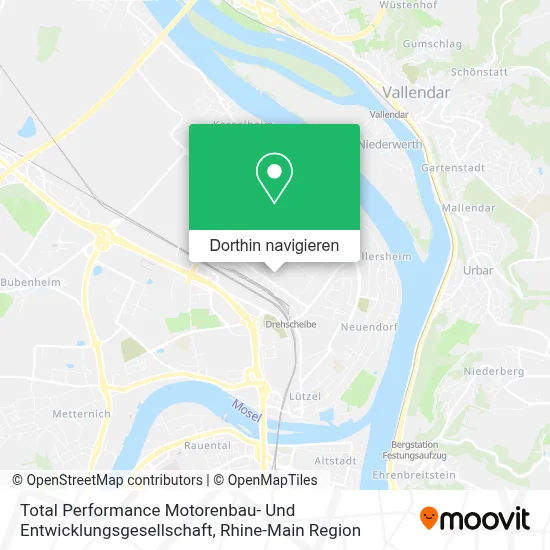 Total Performance Motorenbau- Und Entwicklungsgesellschaft Karte