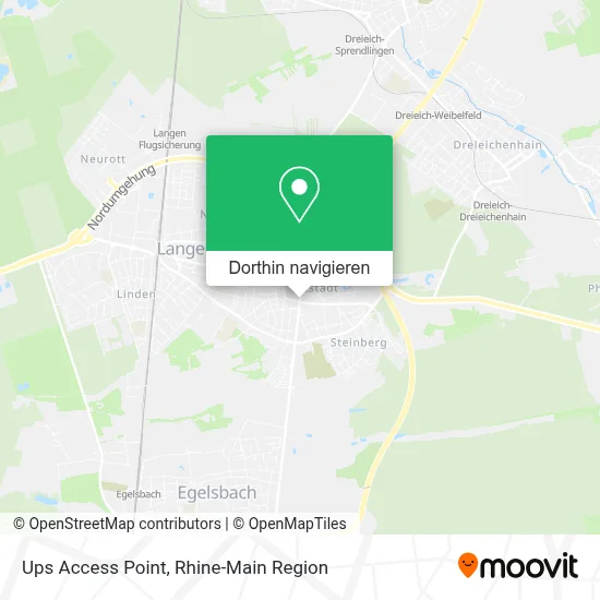 Ups Access Point Karte