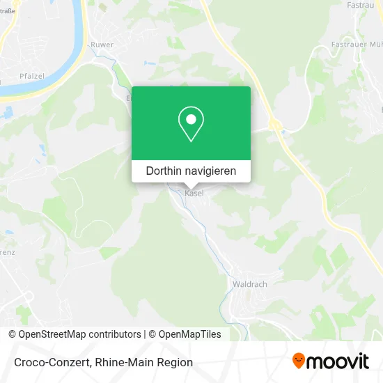 Croco-Conzert Karte