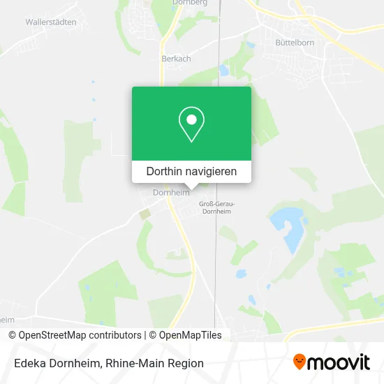 Edeka Dornheim Karte