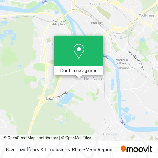Bea Chauffeurs & Limousines Karte