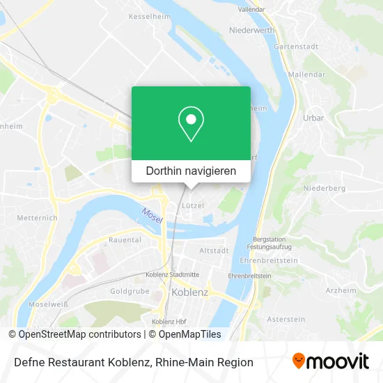 Defne Restaurant Koblenz Karte