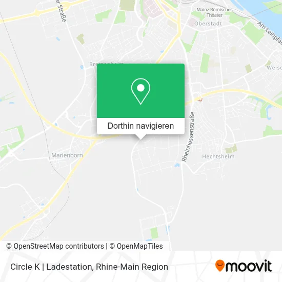 Circle K | Ladestation Karte