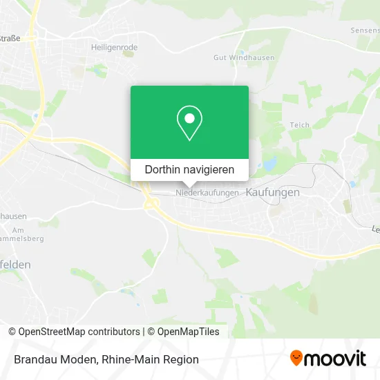 Brandau Moden Karte