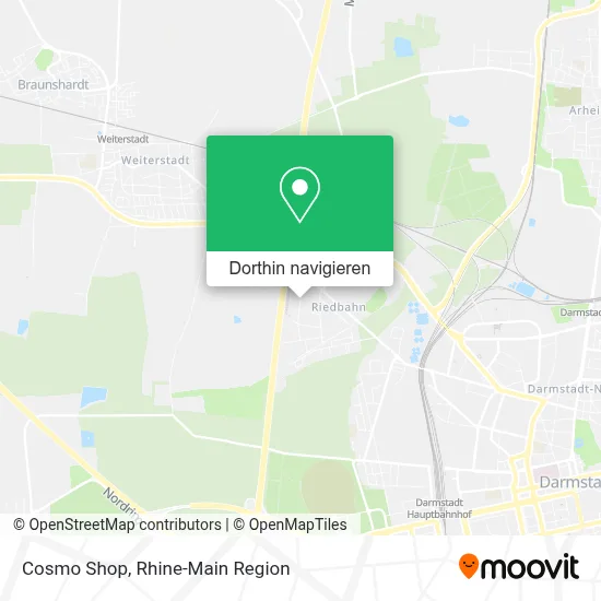 Cosmo Shop Karte