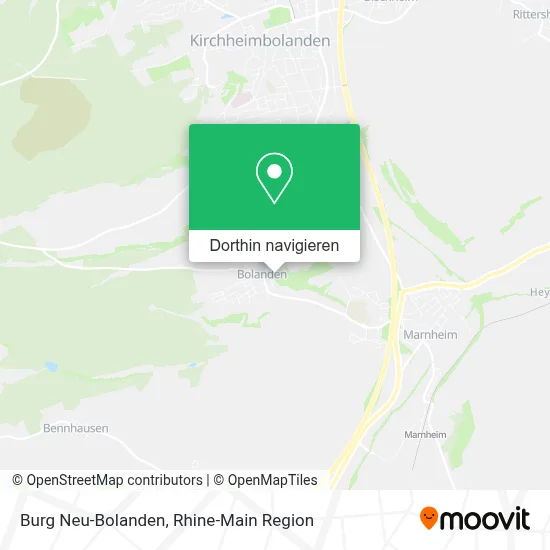 Burg Neu-Bolanden Karte
