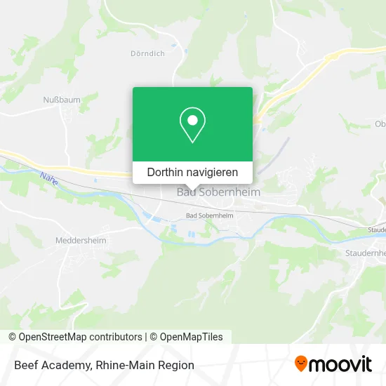 Beef Academy Karte