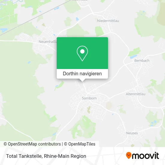 Total Tankstelle Karte