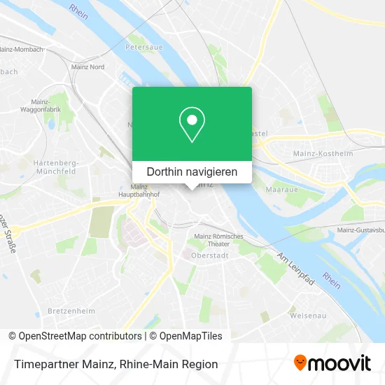 Timepartner Mainz Karte