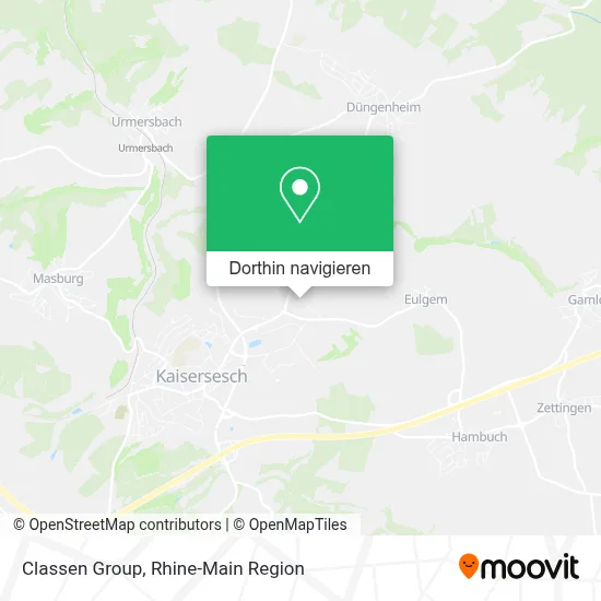 Classen Group Karte