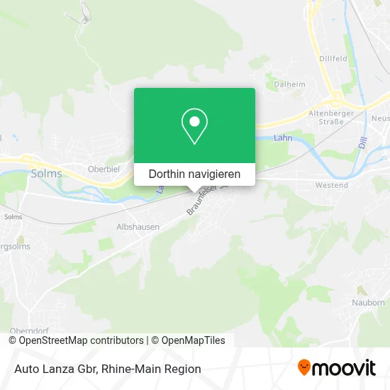Auto Lanza Gbr Karte