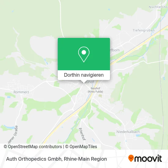 Auth Orthopedics Gmbh Karte